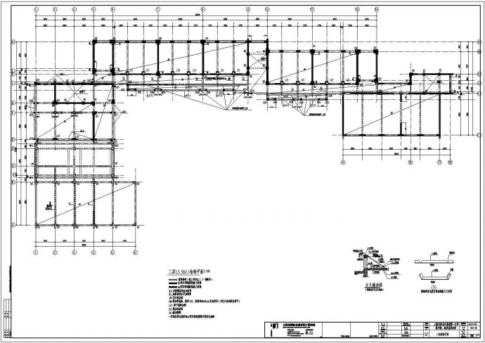 浏阳扩构底商私人住宅楼设计CAD详细建筑施工图_图1