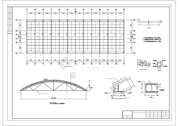 钢架结构棚子设计图图片