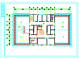 某医院影像楼电气设计cad施工图纸_图1