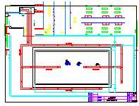 [海南]国际会所室内游泳池水处理系统施工设计图纸-图二