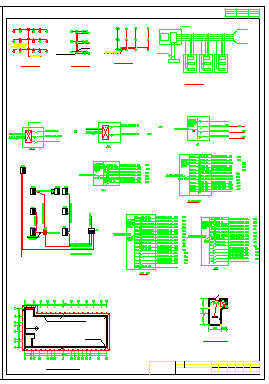 某医院综合楼电气设计cad图纸_图1