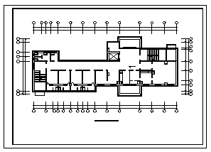 某医院住院楼电气施工cad设计图_图1