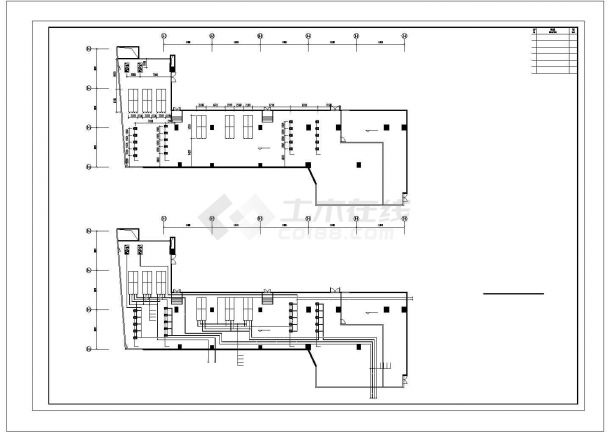 某超高层办公楼（总建筑面积4.8万平方米）空调通风及防排烟系统设计cad全套施工图（含设计说明）-图二