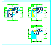 独栋别墅建筑设计方案平面施工图-图一