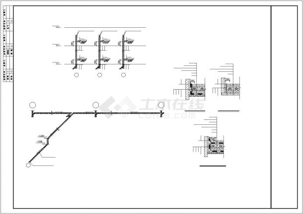 [山西]某地某多层办公楼供暖通风系统设计施工CAD图（节能设计）-图一