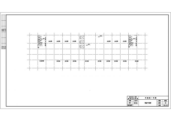 昆明市某小区1.1万平15层框架结构住宅楼建筑设计CAD图纸（含总图）_图1
