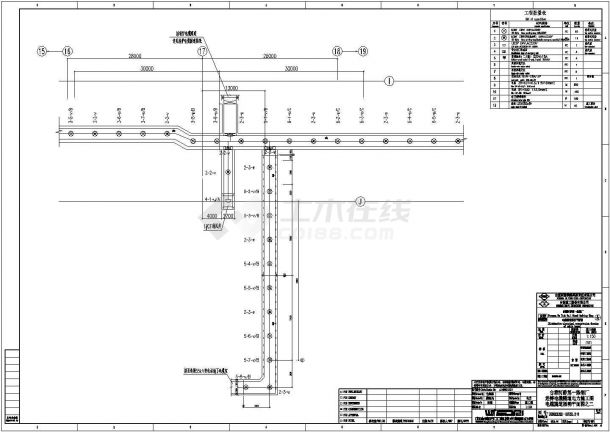 某地游乐园连铸电缆隧道电力全套设计施工cad图-图二