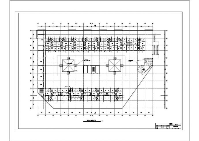 双层商业中心建筑空调系统设计cad施工图纸设计（含给排消防设计）_图1