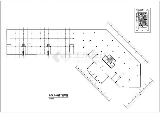 南方大户型底商私人住宅楼设计CAD详细建筑施工图-图一