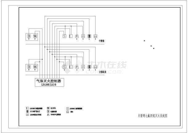 某大型住宅楼建筑设计施工参考CAD详图-图一