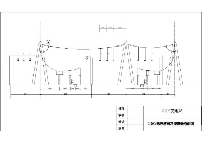 某大型220KV变电站设计cad全套电气施工图（标注详细）_图1