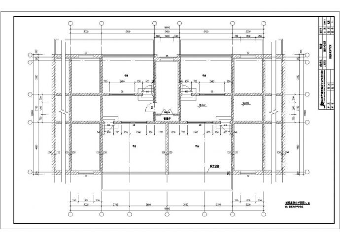 苏州市房地产开发公司底商私人住宅楼设计CAD详细建筑施工图_图1