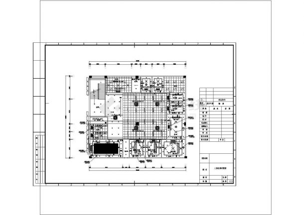 办公楼设计_商业办公楼多联机空调系统设计施工cad非常标准图纸-图二