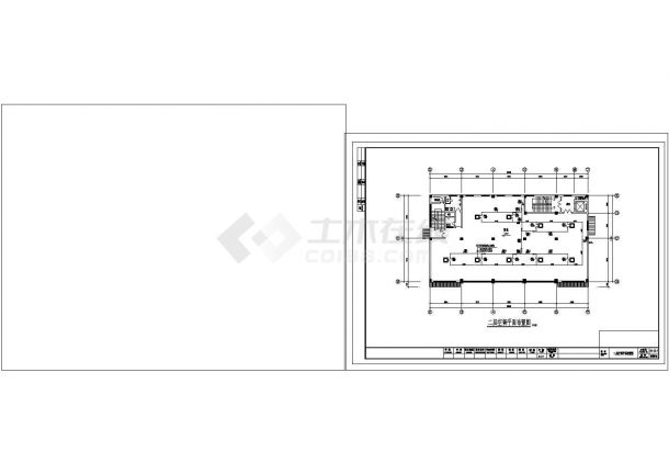 商场建筑楼VRV空调通风系统cad图纸设计-图二