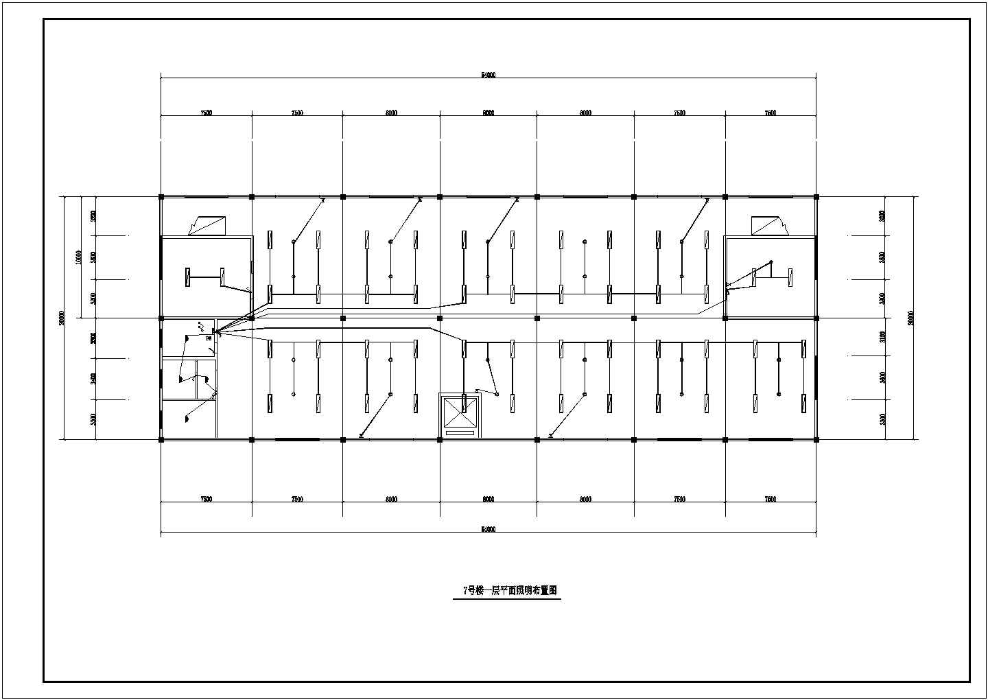某地区标准厂房水电设计CAD图