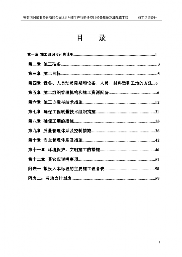 某地市基础设施施工组织设计-图一