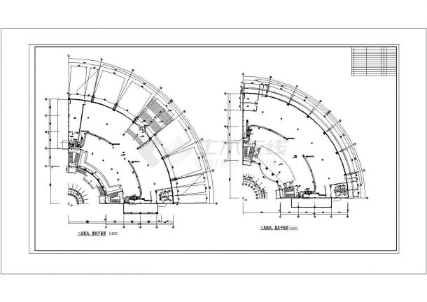 郑州市某工业区3600平米3综合办公楼全套暖通系统设计CAD图纸-图二