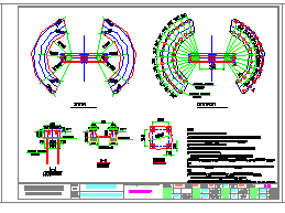 HSZ180型拌合站结构施工图(CAD)-图二