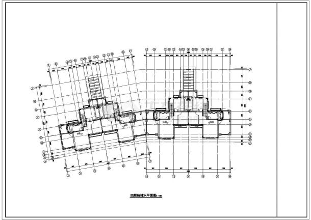 [辽宁]多层联排别墅给排水施工图（含设计说明、2个CAD）-图一