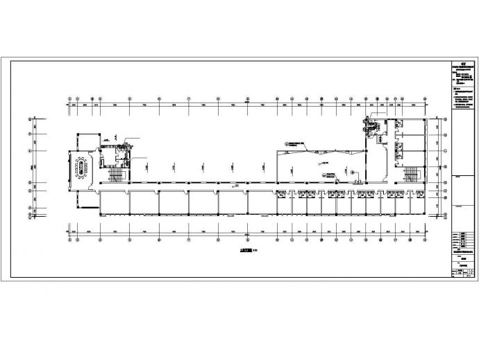 沈阳市某化工厂5700平米四层框架结构办公楼全套暖通系统设计CAD图纸_图1