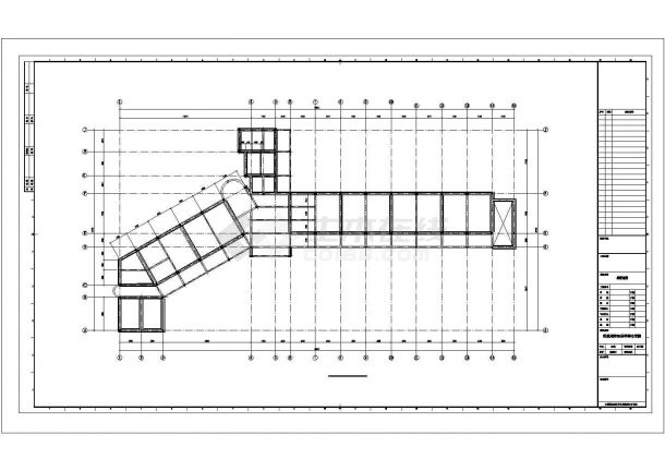 某地六层教学楼结构加固设计图（共21张图）-图二