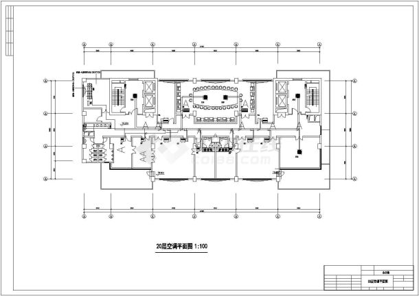 高层办公楼多联机系统设计施工图-图二