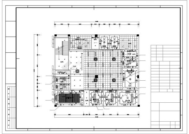 [江西]商业办公楼多联机空调系统设计施工CAD图-图二