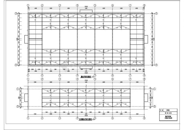 39.6x17.6m单层钢结构厂房cad详细结施图-图二