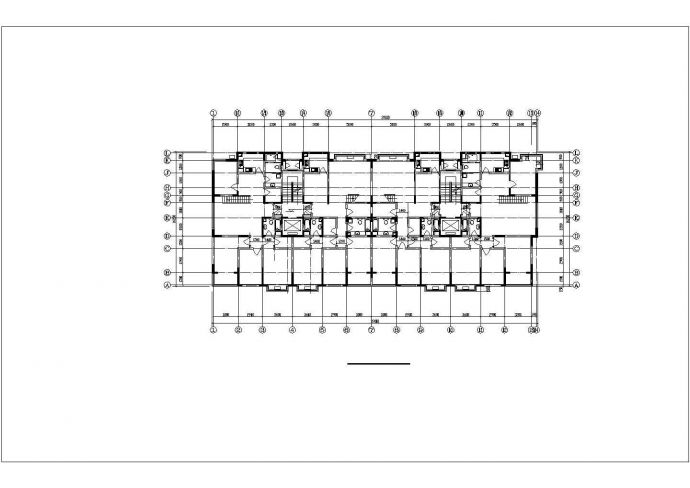 某城市小区9层阁楼住宅建筑全套设计完整CAD图纸_图1