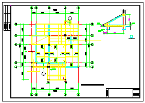 某地区别墅全套cad设计建筑结构施工图-图二
