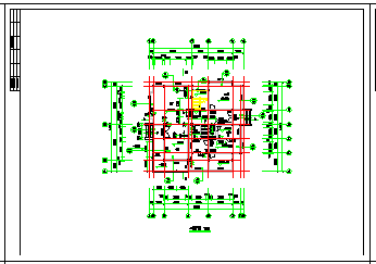 某地豪华别墅建筑施工cad图纸-图二