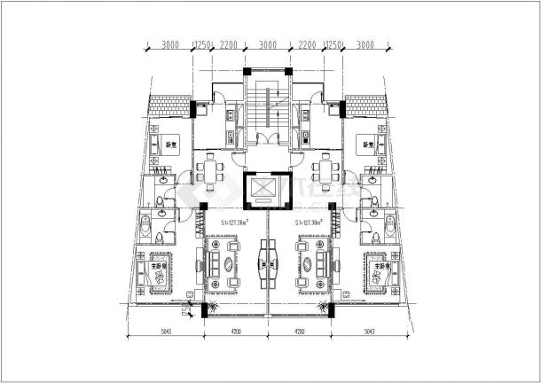 武汉某多层住宅施工期临建（生活办公）用房设计CAD全套建筑施工图-图一