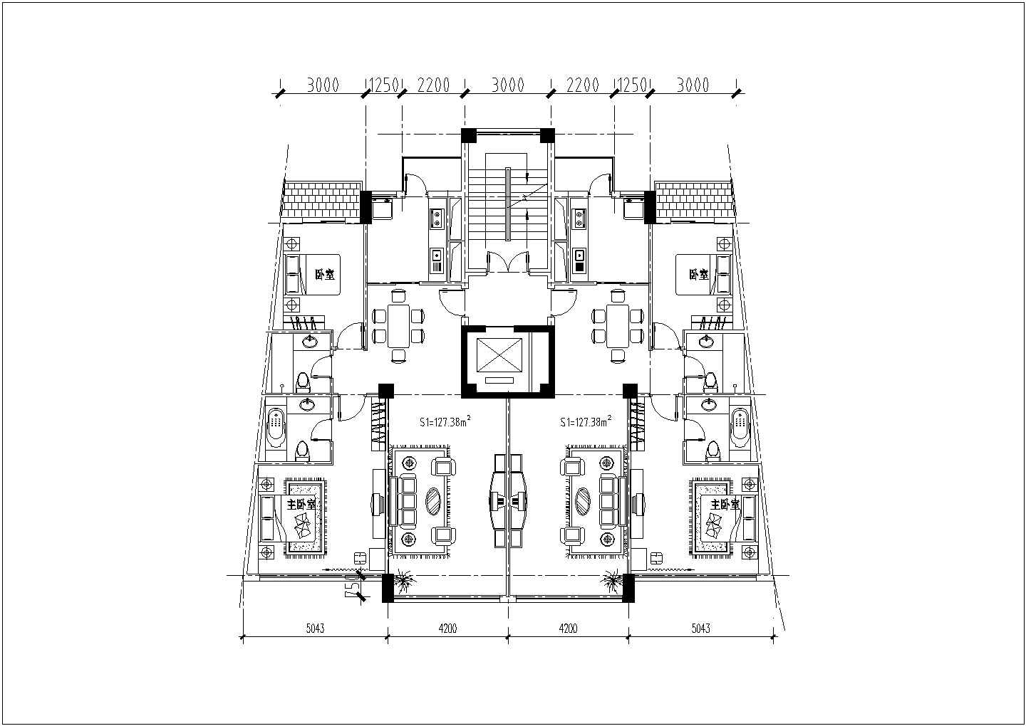 武汉某多层住宅施工期临建（生活办公）用房设计CAD全套建筑施工图