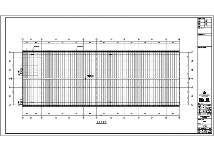 某猪养殖建设项目分娩舍建筑结构设计施工CAD图纸_图1