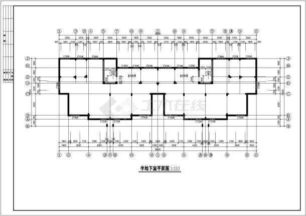 苏州香城花园住宅底商私人住宅楼设计CAD详细建筑施工图-图一