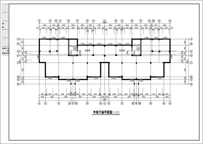 苏州香城花园住宅底商私人住宅楼设计CAD详细建筑施工图_图1