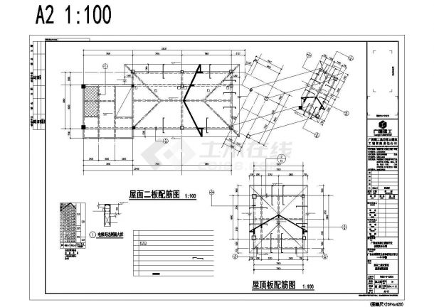 某地区钢结构厂房建筑设计施工CAD图纸-图一