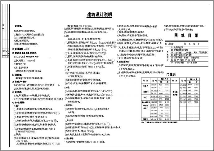 重庆某职工住宅设计全套施工cad图_图1