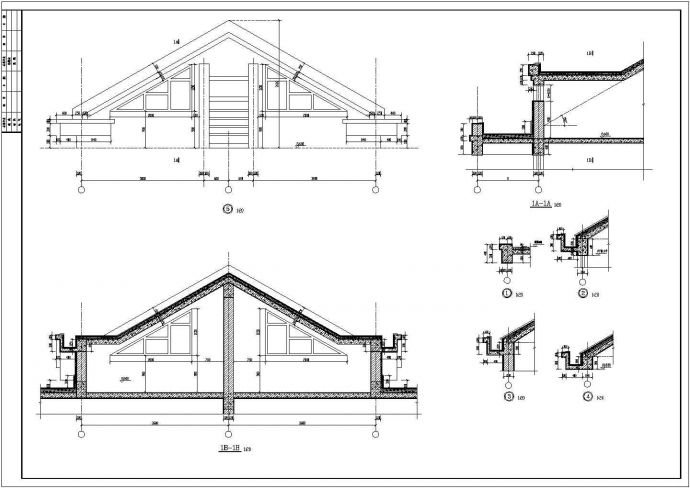 合肥住宅建施工期临建（生活办公）用房设计CAD全套建筑施工图_图1
