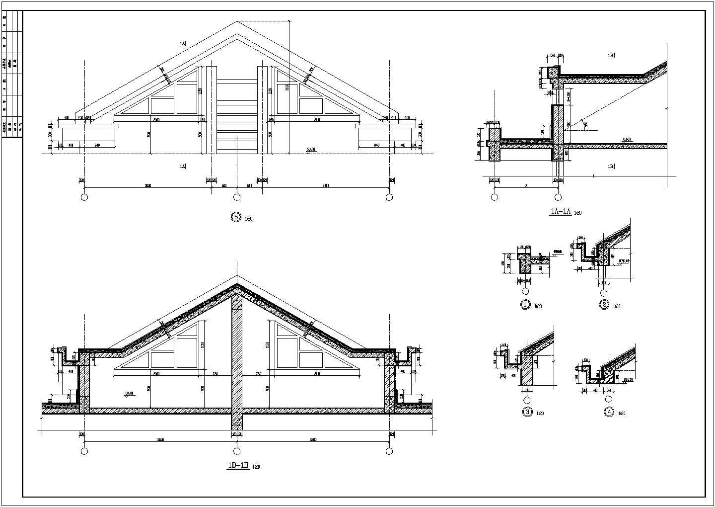 合肥住宅建施工期临建（生活办公）用房设计CAD全套建筑施工图
