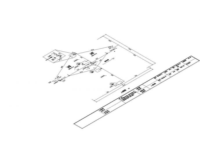 某地区单位钢结构检查站建筑设计施工CAD图纸_图1