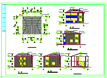 某多层别墅cad设计建筑施工图_图1