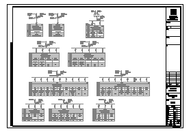 某市三层标准化厂房电气施工cad图，含应急疏散照明设计-图一