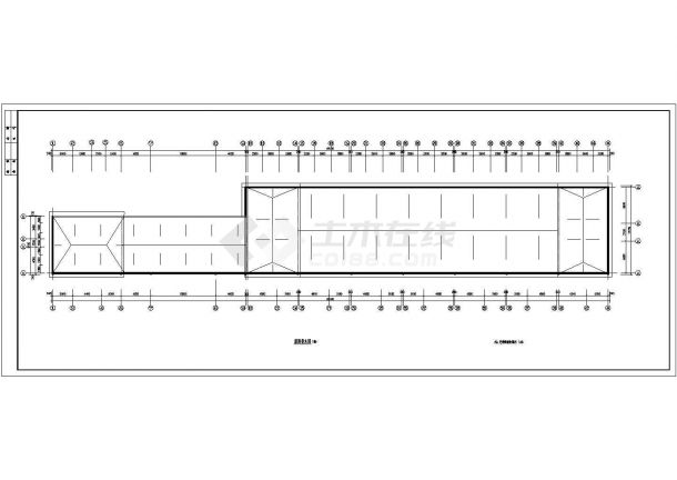 福州住宅小区建筑施工期临建用房设计CAD全套建筑施工图-图一