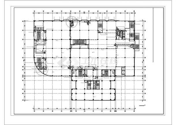 [河南]高层商业综合体通风空调系统设计CAD施工图（建筑形式多 详图多）-图二