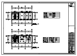 某市单层航空货运站处置作业用房电气施工cad图(含配电，照明设计)-图二