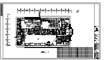 某市单层航站楼电气cad图(含照明设计)-图二