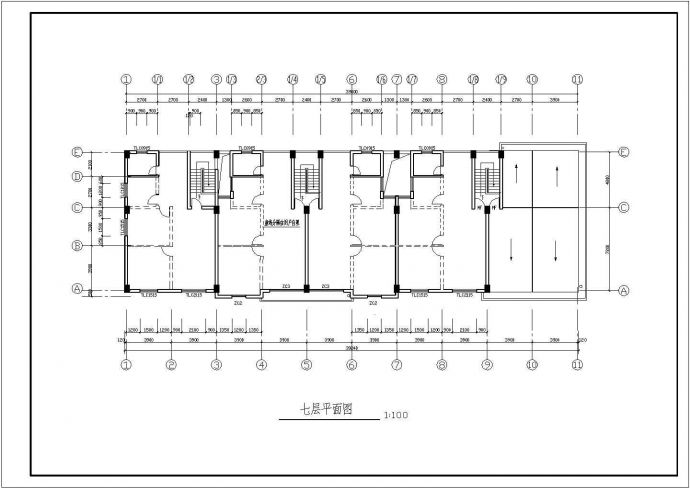 太原WN-4阳光城住宅区底商私人住宅楼设计CAD详细建筑施工图_图1
