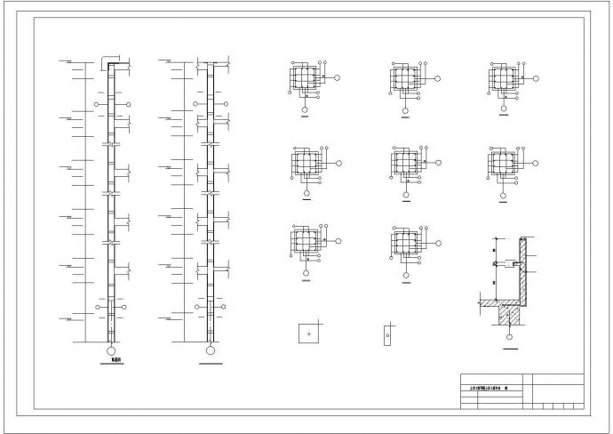 某职业技术学院教学楼毕业设计(含计算书、建筑结构设计图)_图1