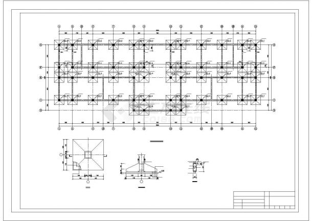某职业技术学院教学楼毕业设计(含计算书、建筑结构设计图)-图二